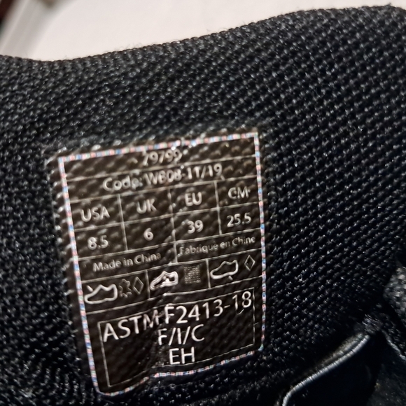 Shoes For Crews Ace Work Boots Size 8.5 - Picture 2 of 15